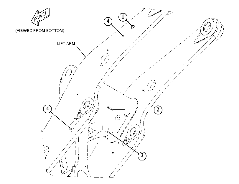 BOSS GP-LIFT ARM 3722457 CAT