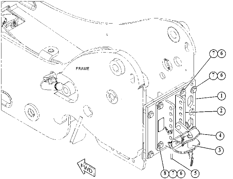 HITCH GP 5088789 CAT