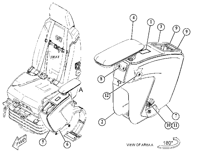 Консоль оператора 5105795 CAT