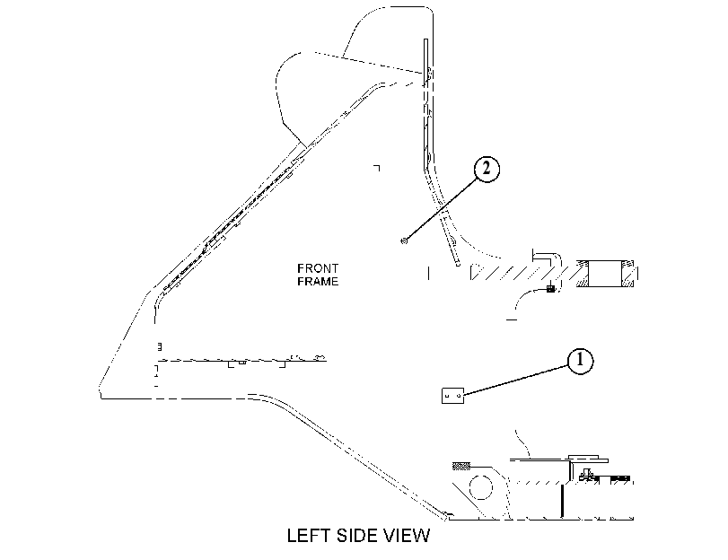 HARDWARE GP-LOADER FRAME 4346936 CAT
