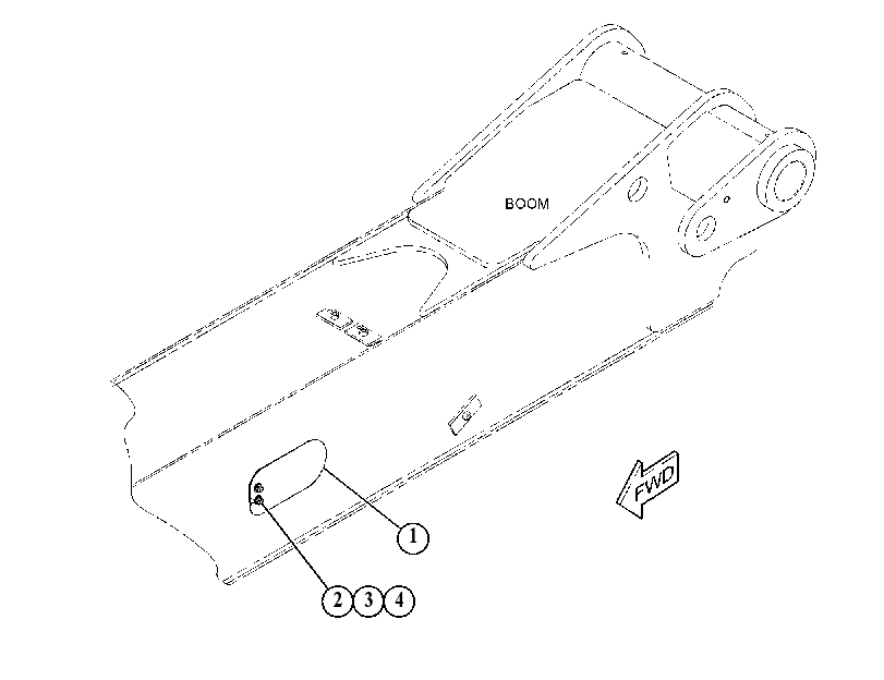 COVER & MTG GP-BOOM 4203170 CAT