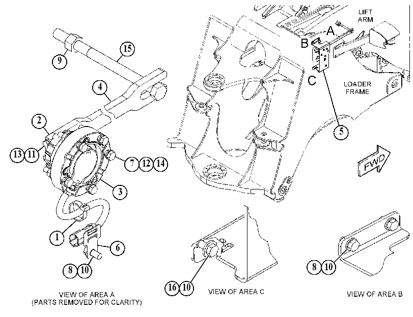 SENSOR & MTG GP-LIFT POSITION 3750415 CAT
