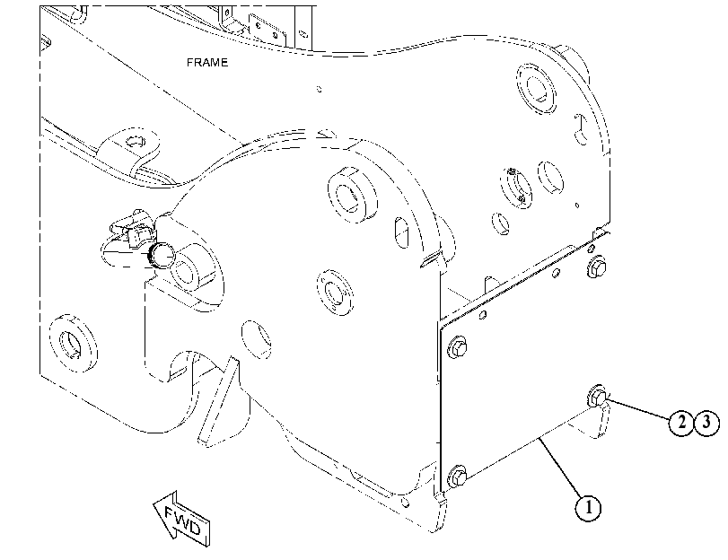 PLATE GP-COVER 5088783 CAT