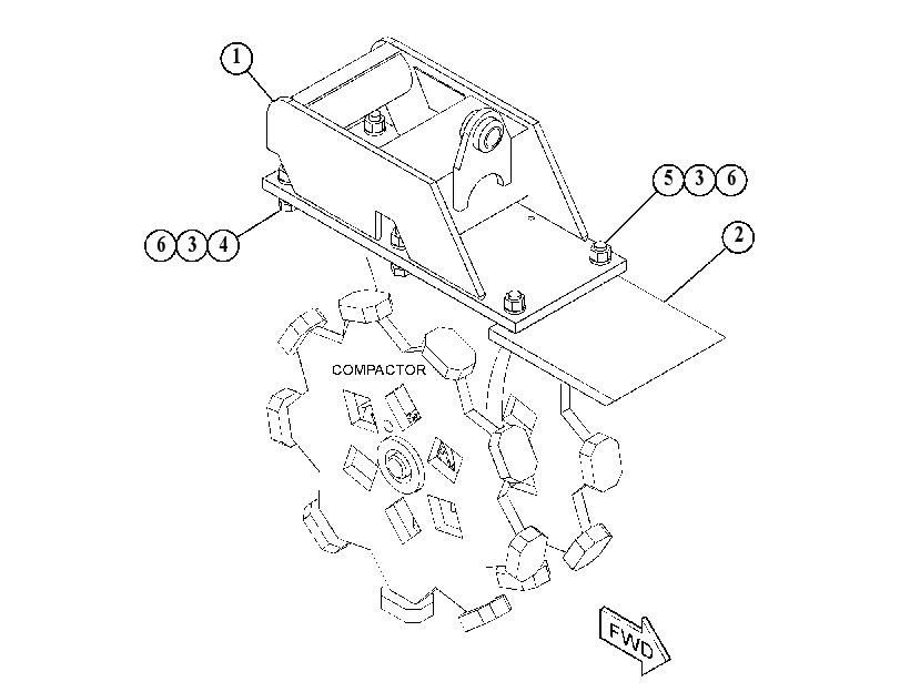 FRAME GP-QUICK COUPLER 5177029 CAT
