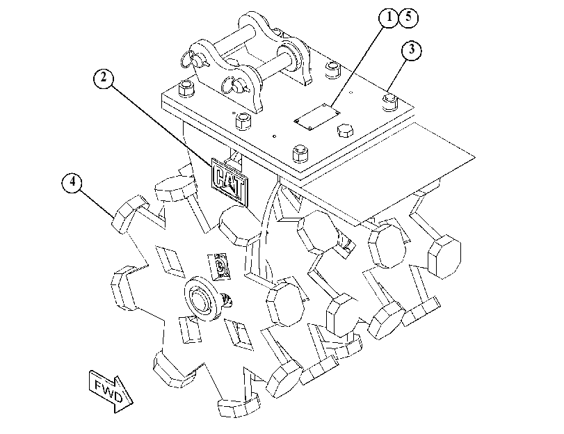 COMPACTOR AR 5176972 CAT