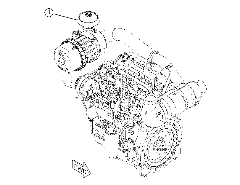 CAP GP-AIR CLEANER 5094919 CAT