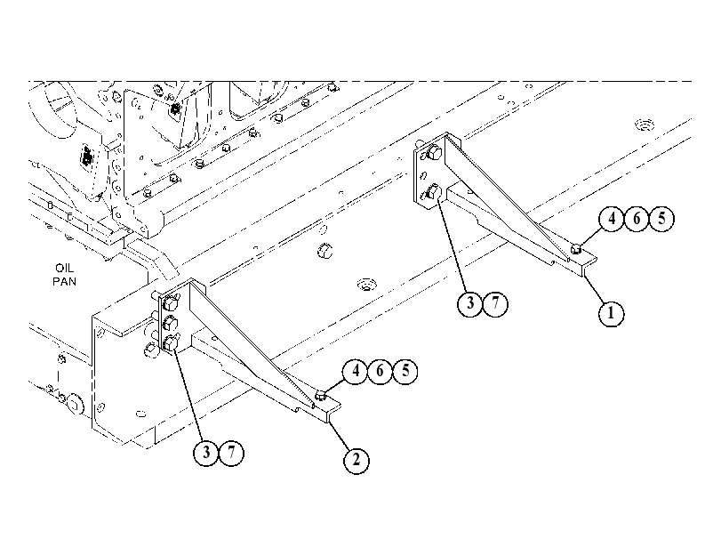 MOUNTING GP-HEAT EXCHANGER 4957769 CAT