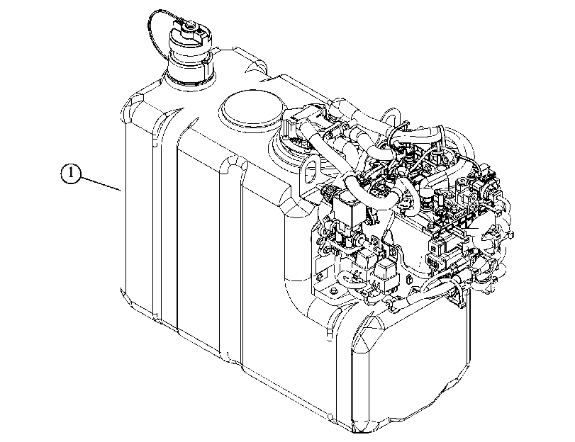 Модуль AdBlue (компоновка) 5043117 CAT