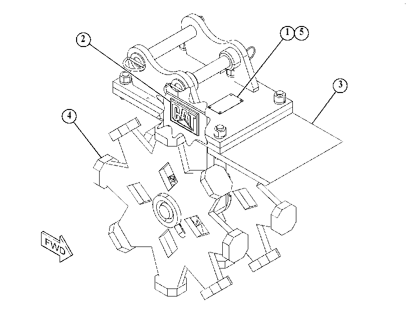 COMPACTOR AR 5176973 CAT