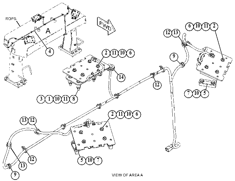 MOUNTING GP-LAMP 4460203 CAT