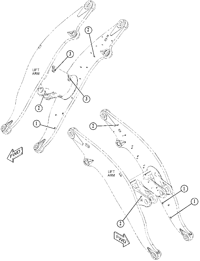 BOSS GP-LIFT ARM 4488412 CAT