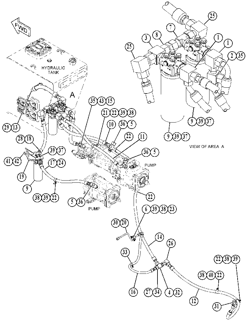 DRAIN GP-HIGH SPEED FLUID 4844956 CAT