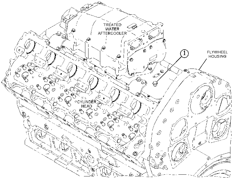 PLUG GP-AFTERCOOLER 5189721 CAT