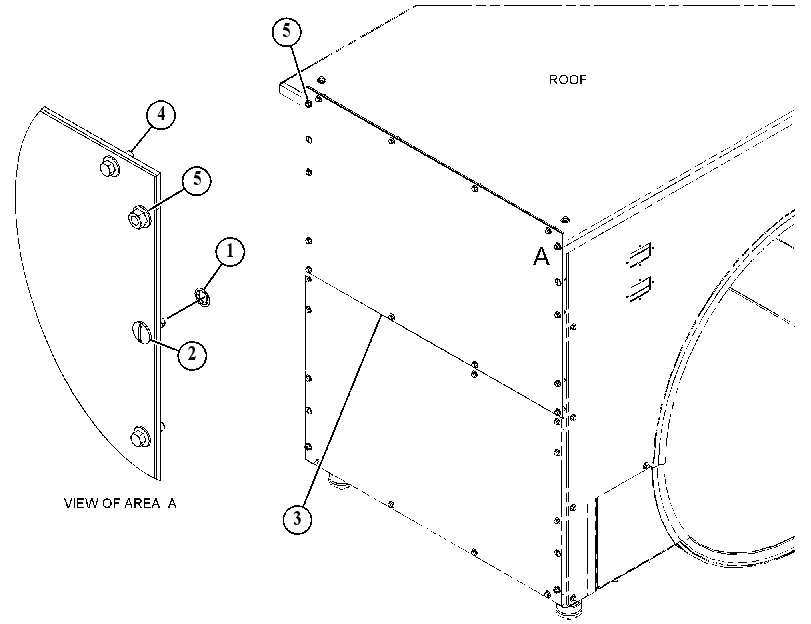Крышка генератора 5213025 CAT