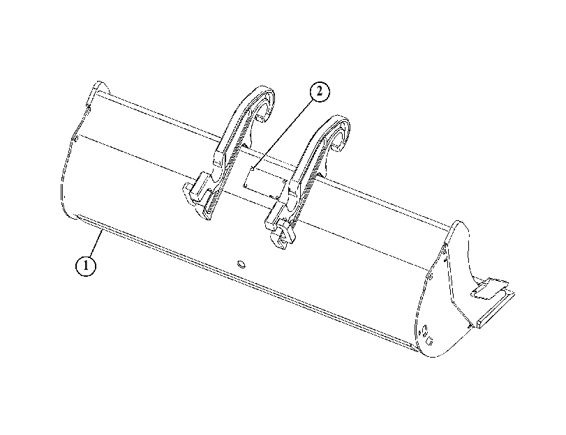 BUCKET GP-DITCH CLEANING 5218511 CAT