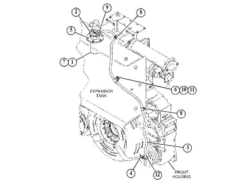 CAP GP-COOLANT FILLER 5209957 CAT