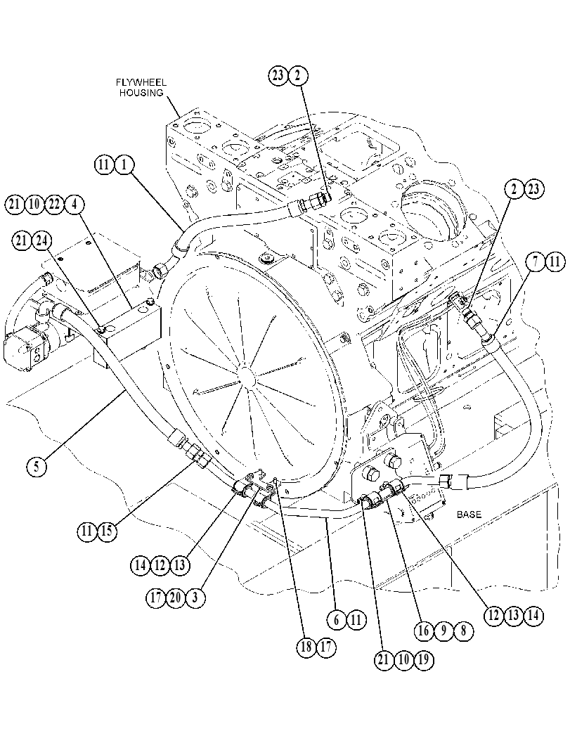 LINES GP-JACKET WATER HEATER 4996552 CAT