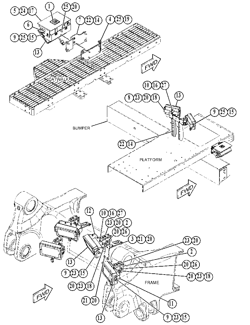 BOX & MTG GP-OBJECT DETECTION 5107267 CAT