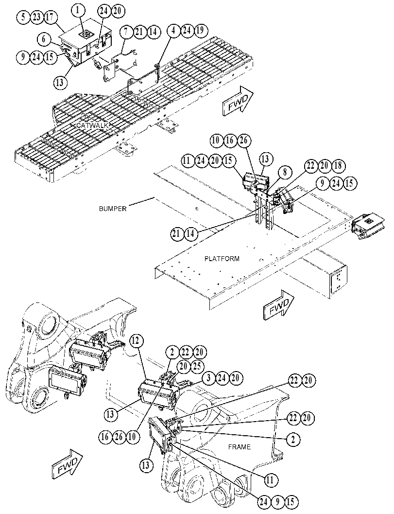 BOX & MTG GP-OBJECT DETECTION 5107269 CAT
