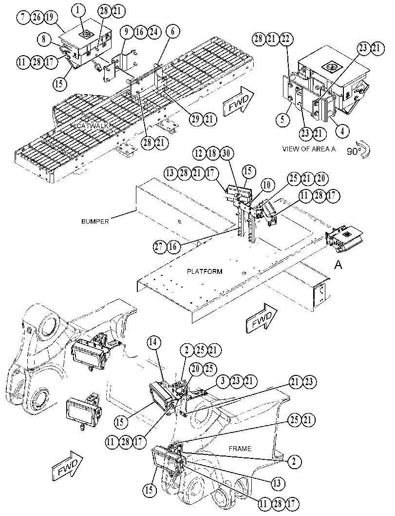 BOX & MTG GP-OBJECT DETECTION 5107271 CAT
