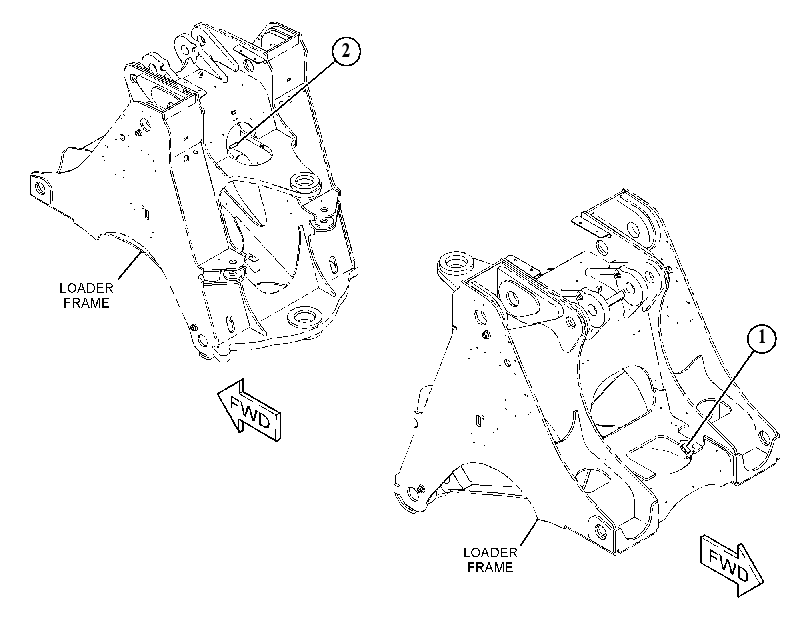BOSS GP-LOADER FRAME 3888839 CAT