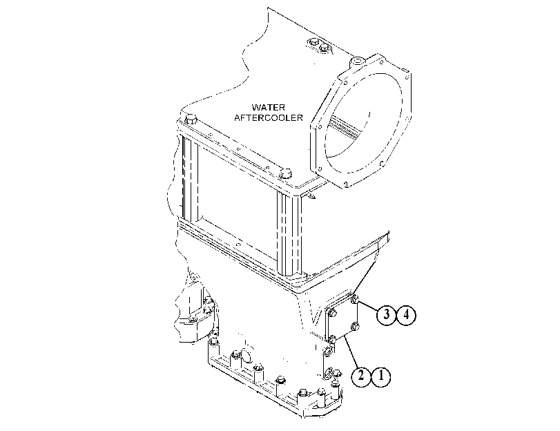 COVER GP-AFTERCOOLER 5252004 CAT