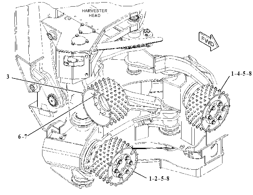 ROLLER GP-FEED 4549579 CAT
