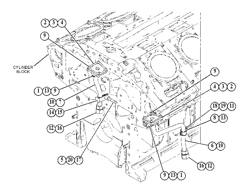 LINES GP-JACKET WATER HEATER 4618694 CAT