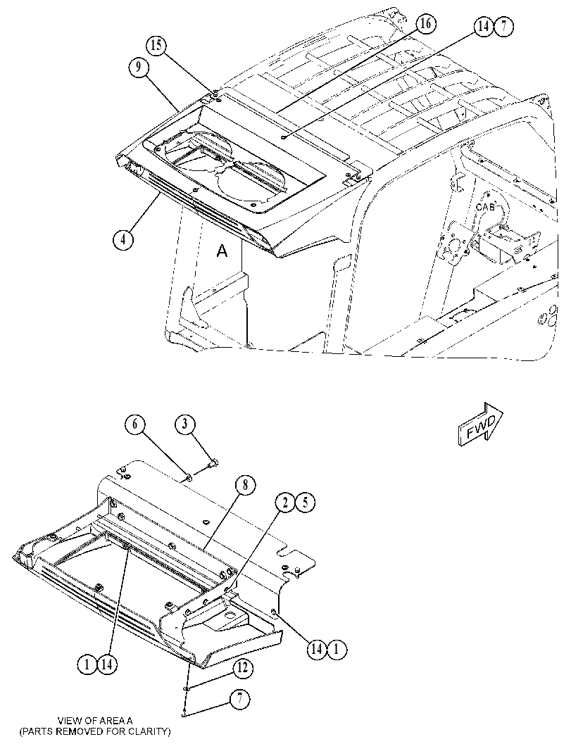 COVER GP-AIR CONDITIONER 5082346 CAT