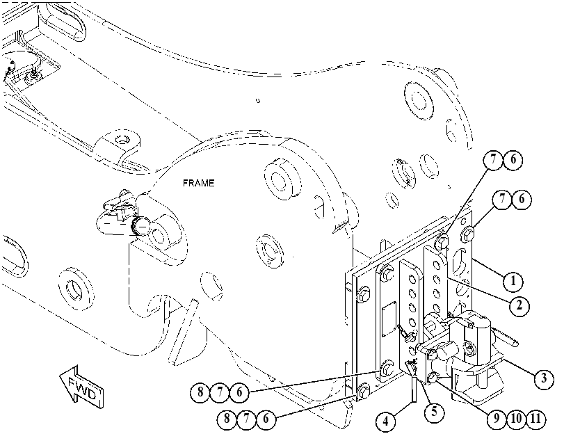 HITCH GP 5088788 CAT