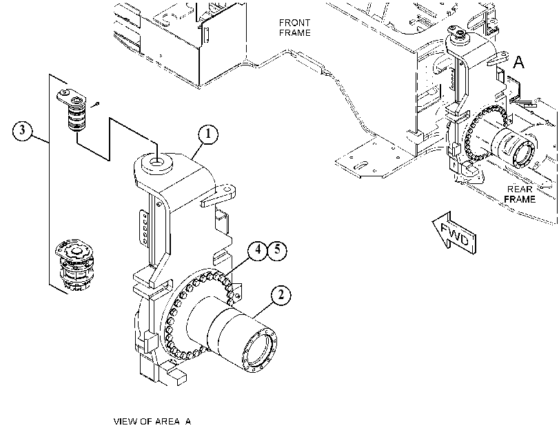 HITCH GP-OSCILLATING 5239673 CAT