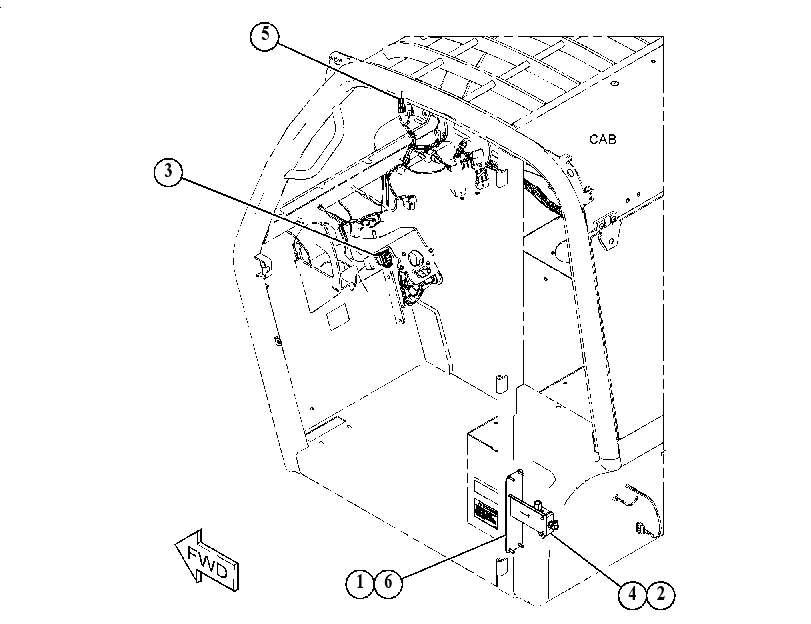 VALVE & MTG GP-PARKING BRAKE 5080555 CAT