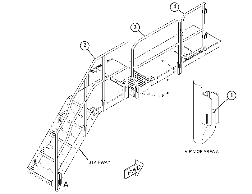GUARDRAIL GP 5053541 CAT