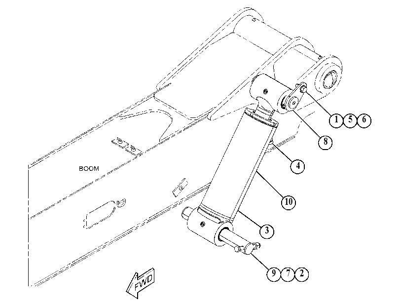 CYLINDER & MTG GP-COMPENSATING 5077125 CAT