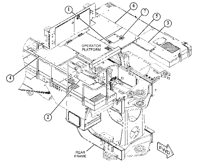 PANEL GP-PLATFORM 5157929 CAT