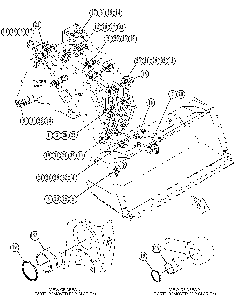 LEVER GP-TILT 4989773 CAT