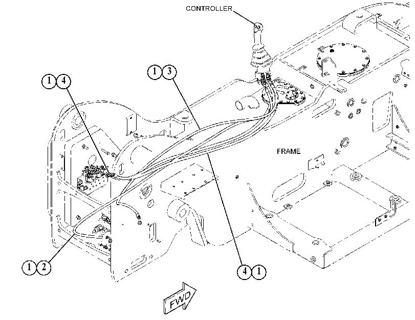 LINES GP-CONTROL 5086213 CAT