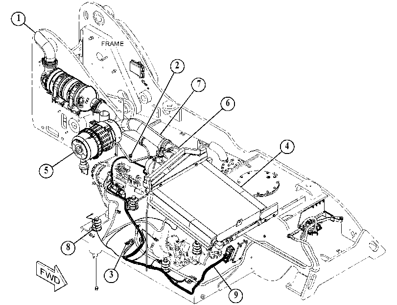 INSTALLATION GP-ENGINE 5073127 CAT