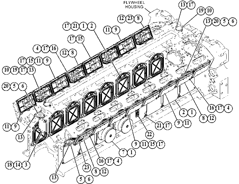 Крышка 5241094 CAT