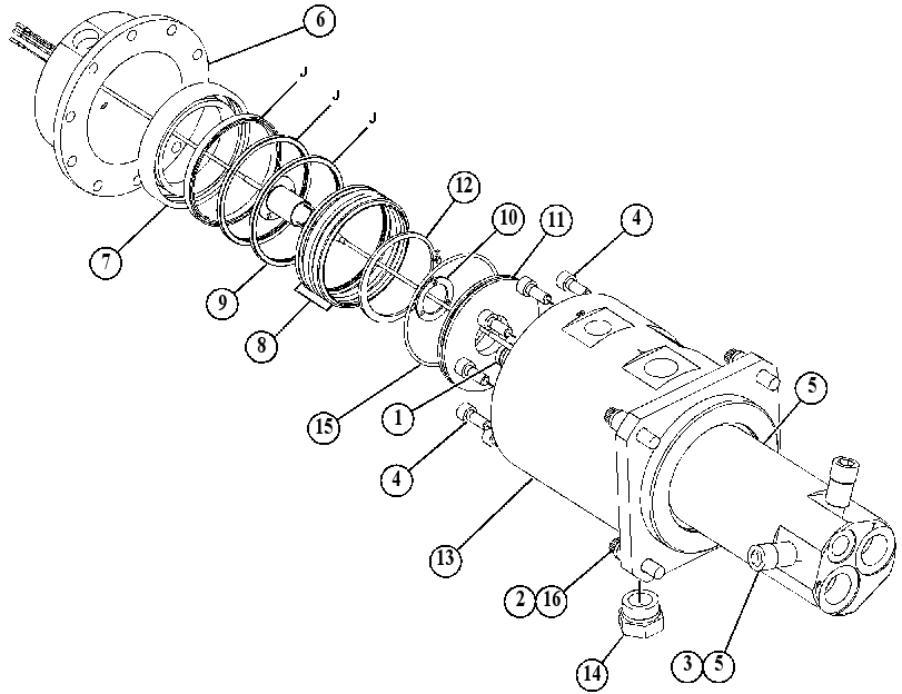 ROTOR GP-SWIVEL 5170765 CAT