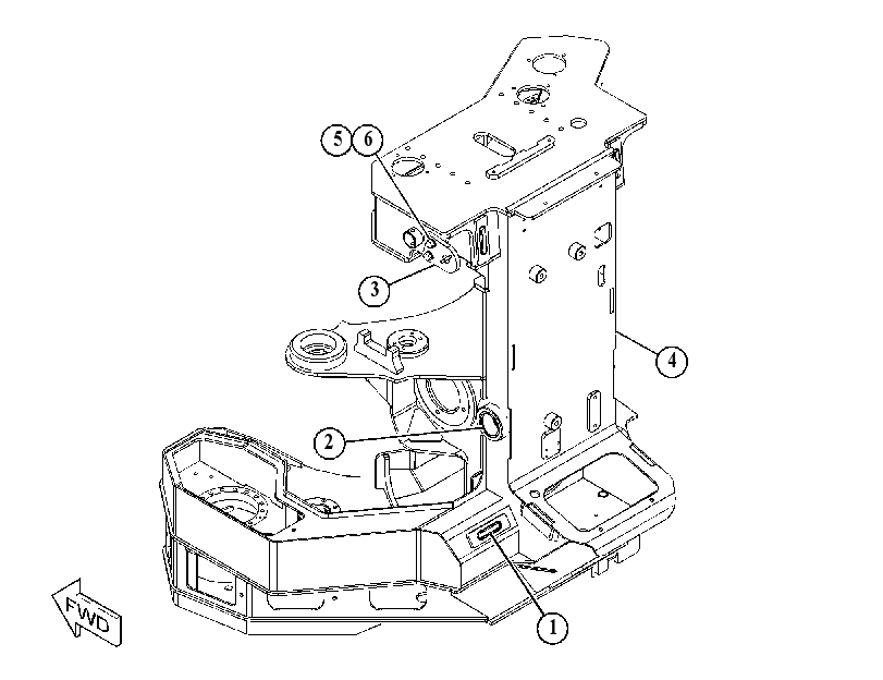 FRAME GP-GRAPPLE 5204291 CAT