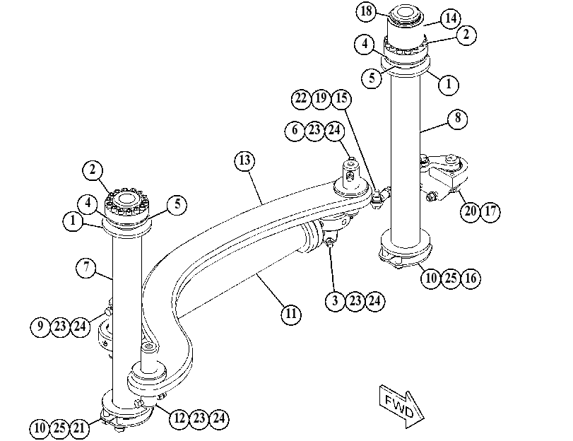 ROLLER GP-FEED 5233847 CAT