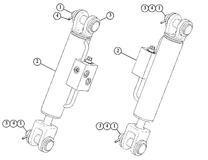 CYLINDER GP-BOTTOM GUARD 4465119 CAT