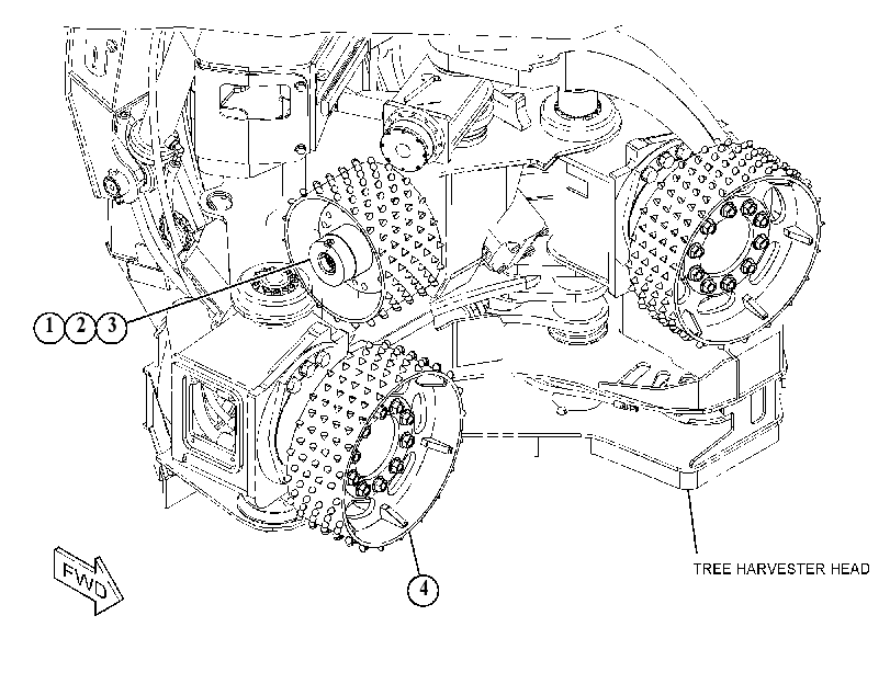 ROLLER GP-FEED 5231910 CAT