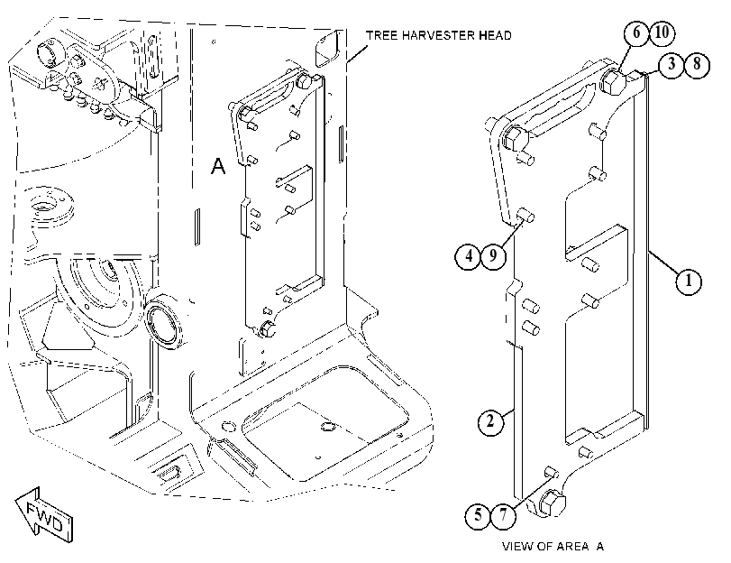 MOUNTING GP-CONTROL VALVE 5224515 CAT
