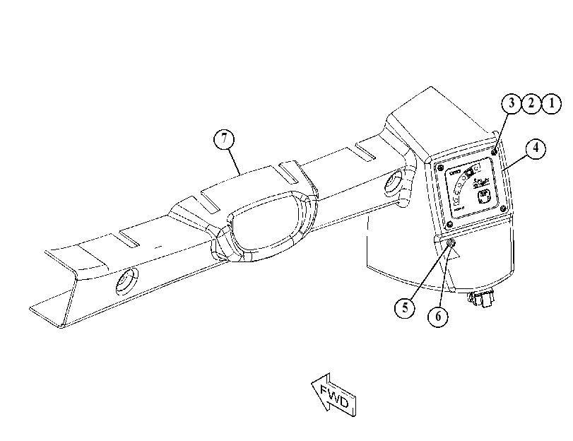 DISPLAY GP-LOAD SENSING IND 4484282 CAT