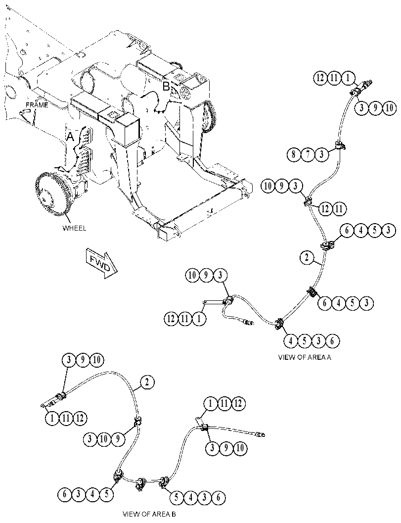 WIRING GP-STEERING 4641847 CAT