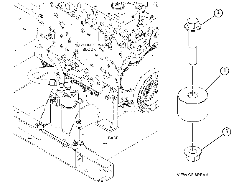 MOUNTING GP-OIL FILTER 5181516 CAT