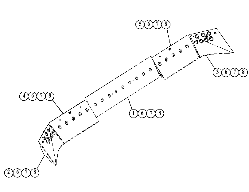 Зуб и режущая кромка 5175504 CAT