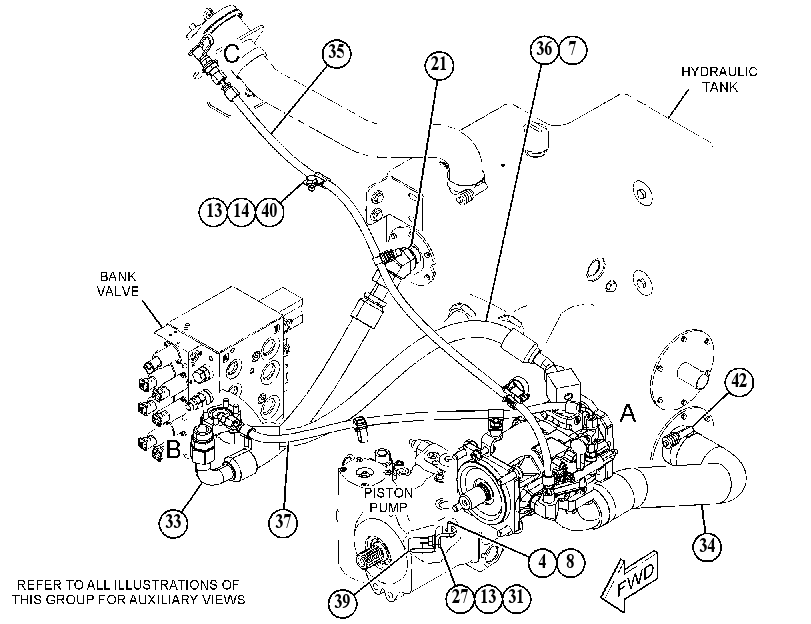 PUMP & LINES GP-HYDRAULIC 4575421 CAT
